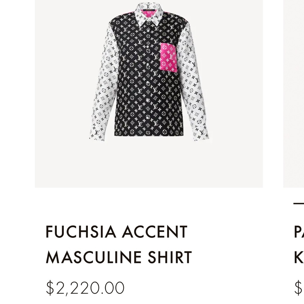 Louis Vuitton button down size 36 (S/M)